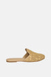 Jelavu Andrea Raffia Mules - Beige