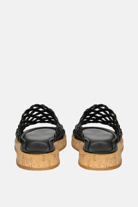 Jelavu Cloud Black Sandals - Jelavu.com