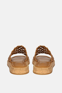 Jelavu Cloud Cognac Sandals - Jelavu.com