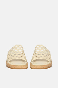 Jelavu Cloud Ivory Sandals - Jelavu.com