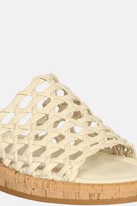 Jelavu Cloud Ivory Sandals - Jelavu.com