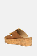 Load image into Gallery viewer, Jelavu Corkie Cognac Sandals - Jelavu.com