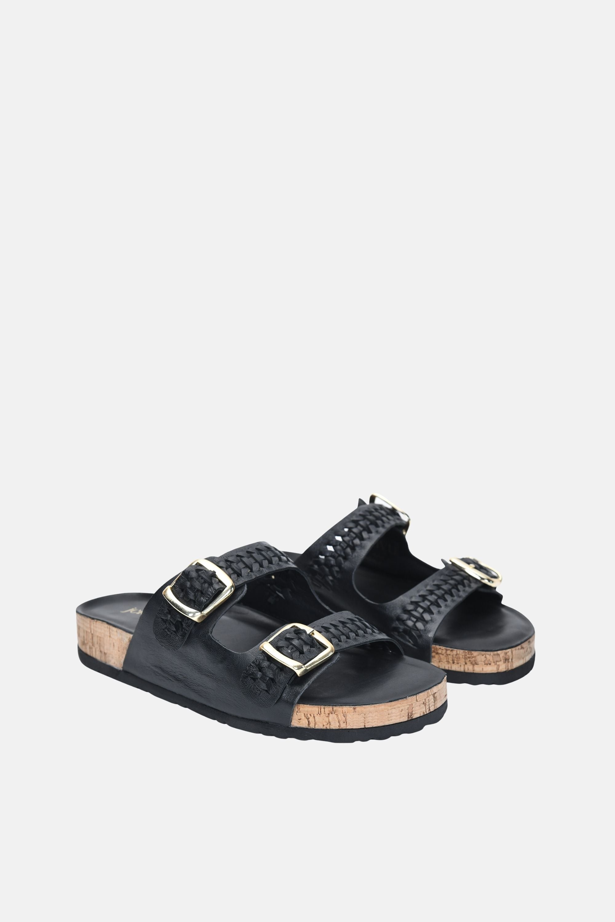 Melrose - Black Sandals - Jelavu.com