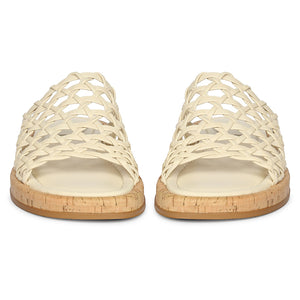 Cloud - Ivory Sandals - Jelavu.com