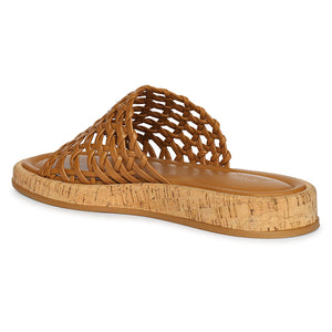 Cloud - Cognac Sandals - Jelavu.com