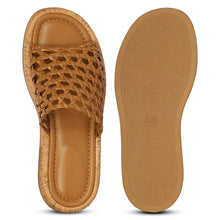 Load image into Gallery viewer, Cloud - Cognac Sandals - Jelavu.com