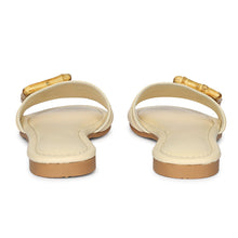 Load image into Gallery viewer, Amsterdam  Ivory Sandals - Jelavu.com