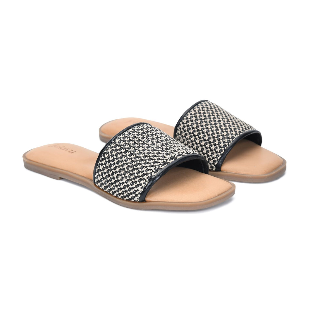Delicate - Black Sandals - Jelavu.com
