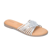 Load image into Gallery viewer, Elena - Silver Sandals