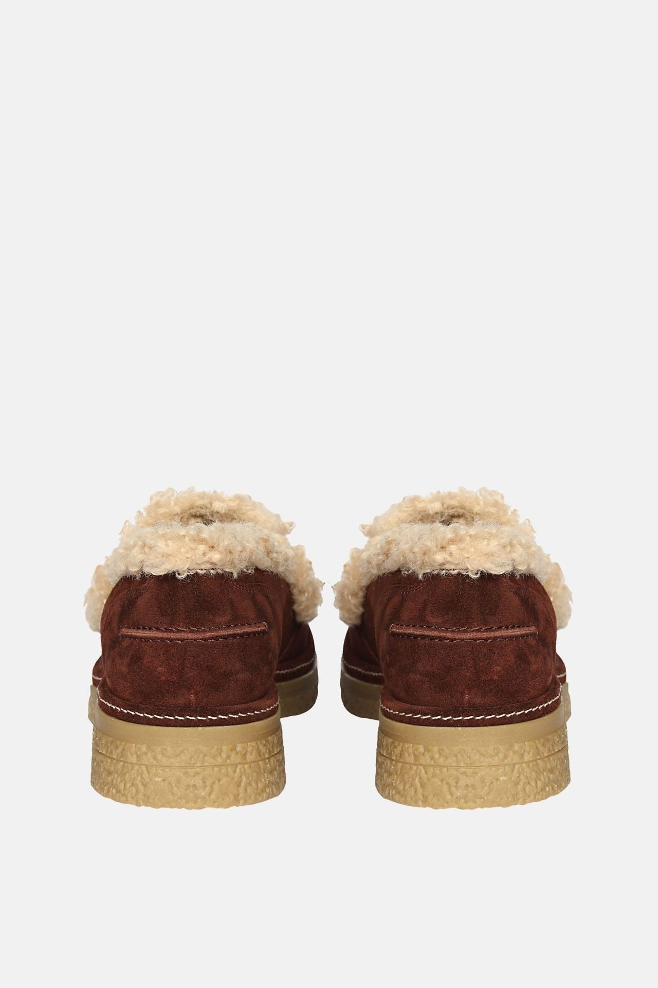 Jelavu -  Lisbon - Suede & Shearling Loafers - Jelavu.com