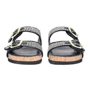 Melina - Black Sandals - Jelavu.com