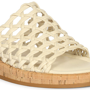 Cloud - Ivory Sandals - Jelavu.com