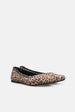 Jelavu - Ella Leopard Suede Ballet Flat