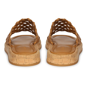 Cloud - Cognac Sandals - Jelavu.com